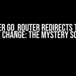 Flutter go_router Redirects to / on State Change: The Mystery Solved!